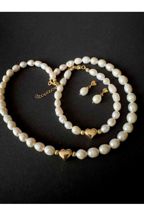 Naszyjnik Love in Pearls